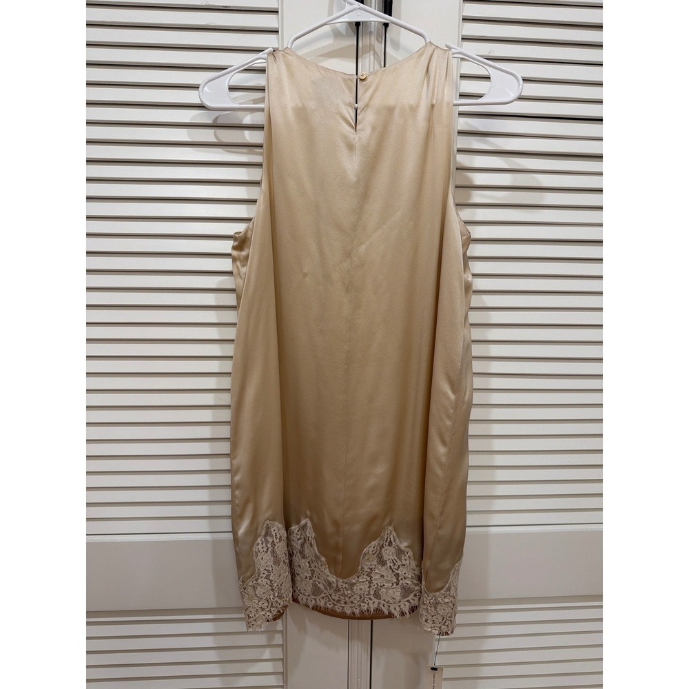 NWT Reformation Jessalyn Sleeveless Lace Silk Minidress NEW - Picture 6 of 6